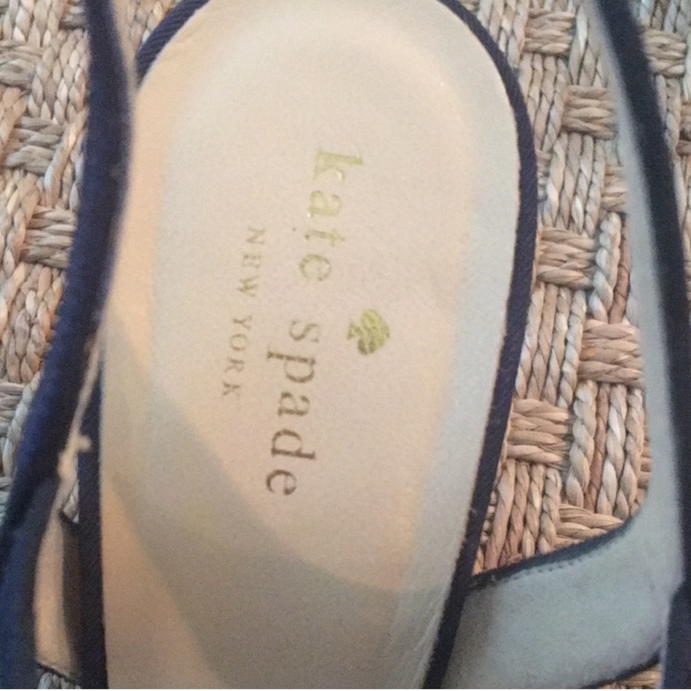 Navy Kate Spade Sandals - Picture 4 of 5